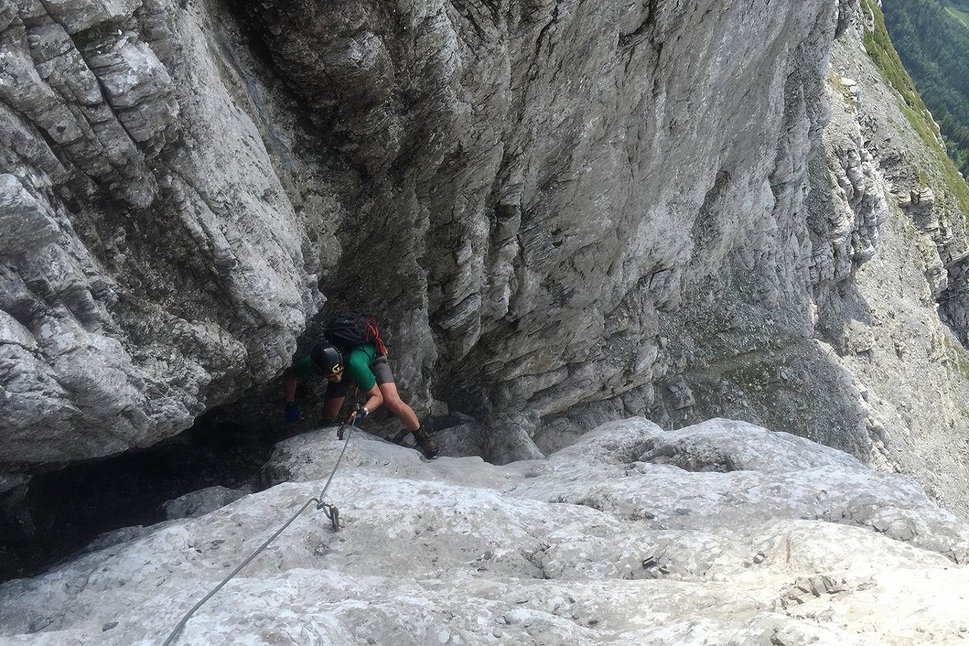 Access to Ostegg hut